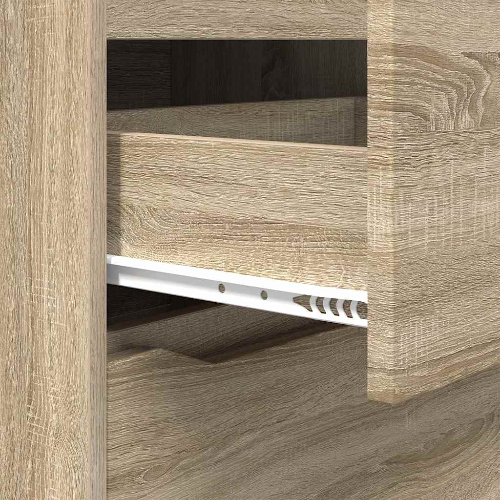 Oppbevaringsskap Sonoma eik 80 x 48 x 105 cm Konstruert tre