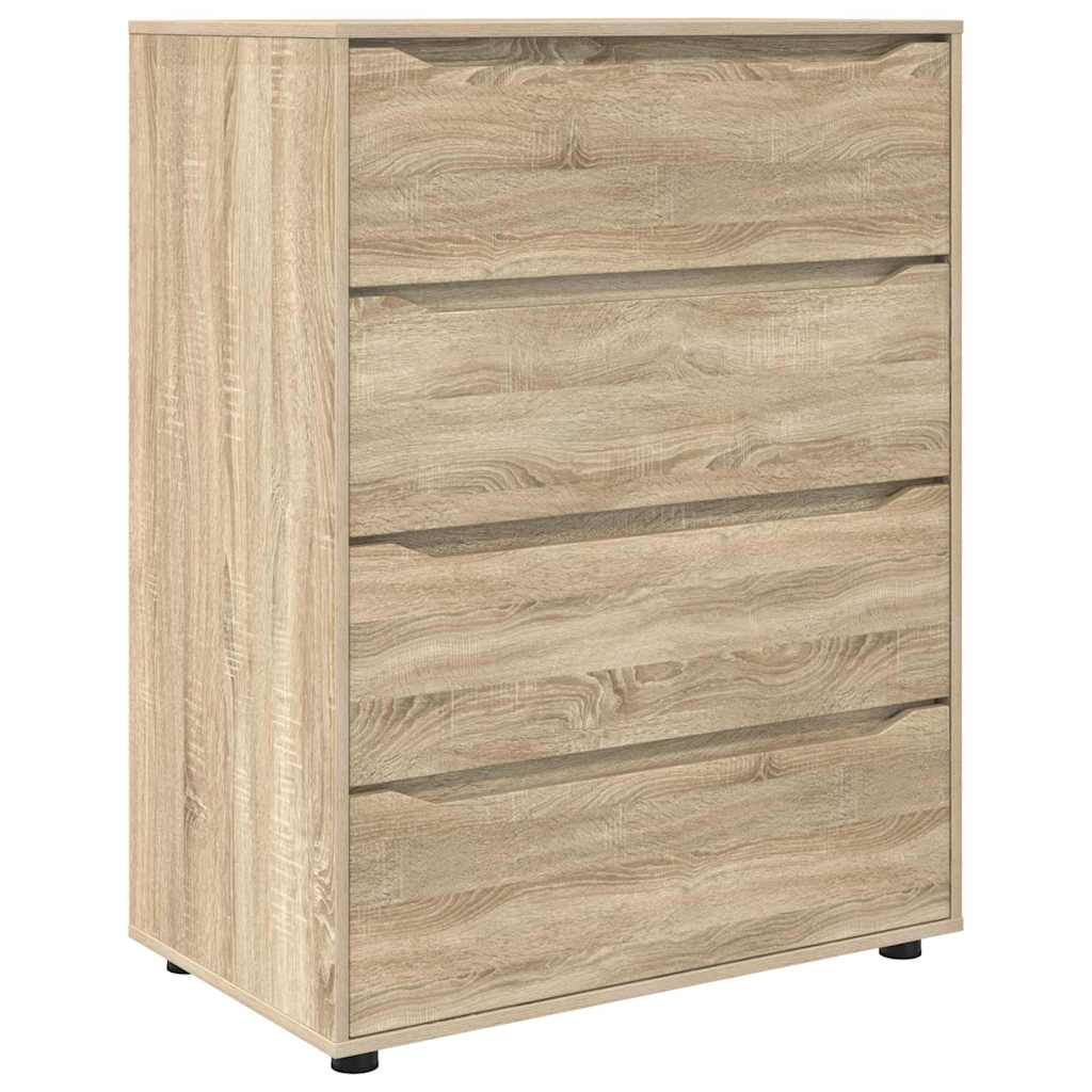 Oppbevaringsskap Sonoma eik 80 x 48 x 105 cm Konstruert tre