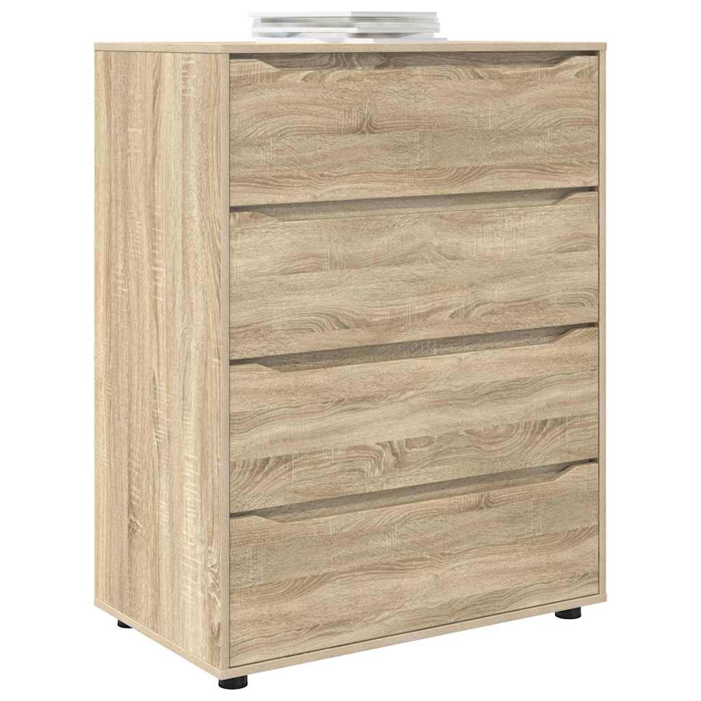 Oppbevaringsskap Sonoma eik 80 x 48 x 105 cm Konstruert tre