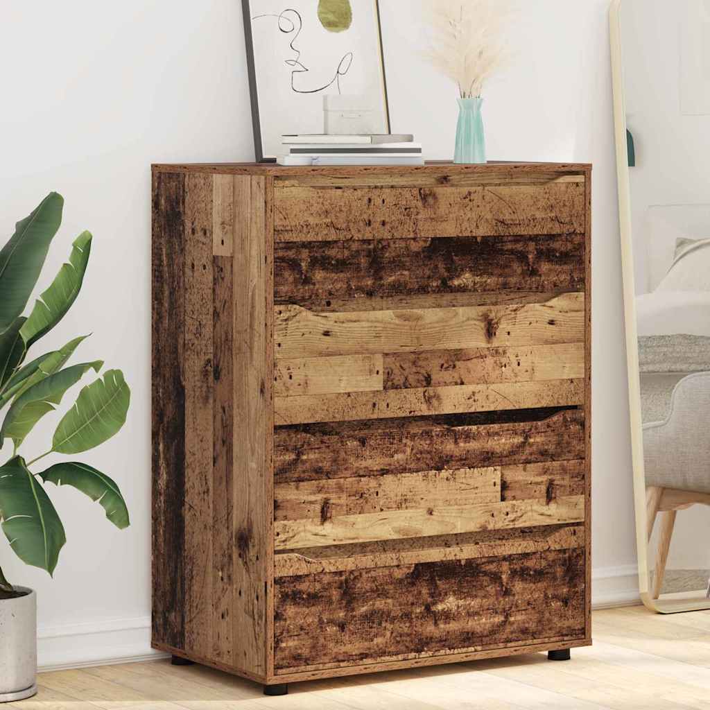 Oppbevaringsskap Gamle tre 80 x 48 x 105 cm Konstruert tre