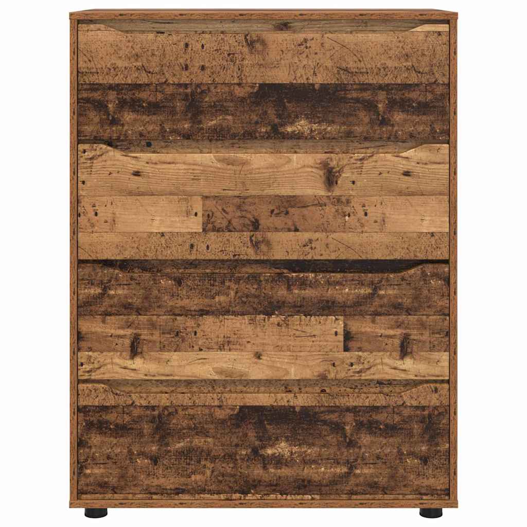 Oppbevaringsskap Gamle tre 80 x 48 x 105 cm Konstruert tre