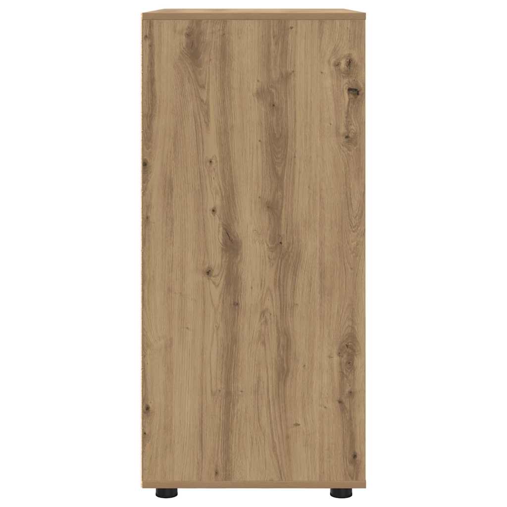 Oppbevaringsskap 80 x 48 x 105 cm Konstruert tre Artisan Eik