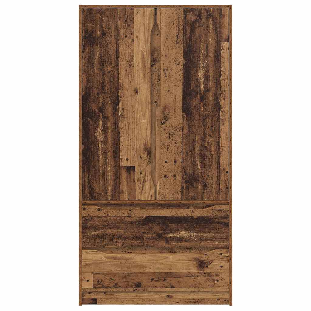 Garderobeskap Gammelt tre 79,5 x 49 x 156 cm Konstruert tre