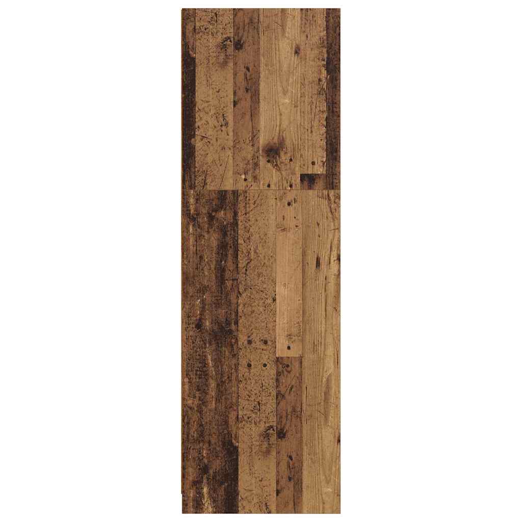 Garderobeskap Gammelt tre 79,5 x 49 x 156 cm Konstruert tre