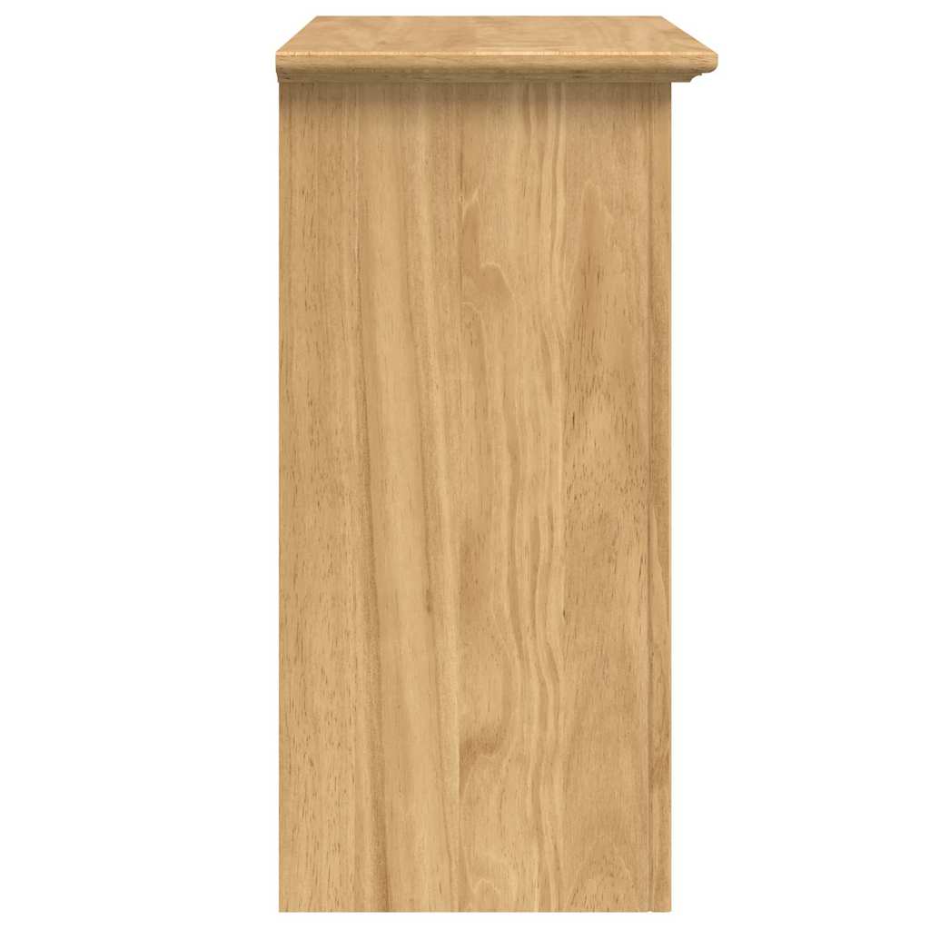 Baderom veggskap med lagring BODO Honning brun 44 x 30 x 60 cm vidaXL