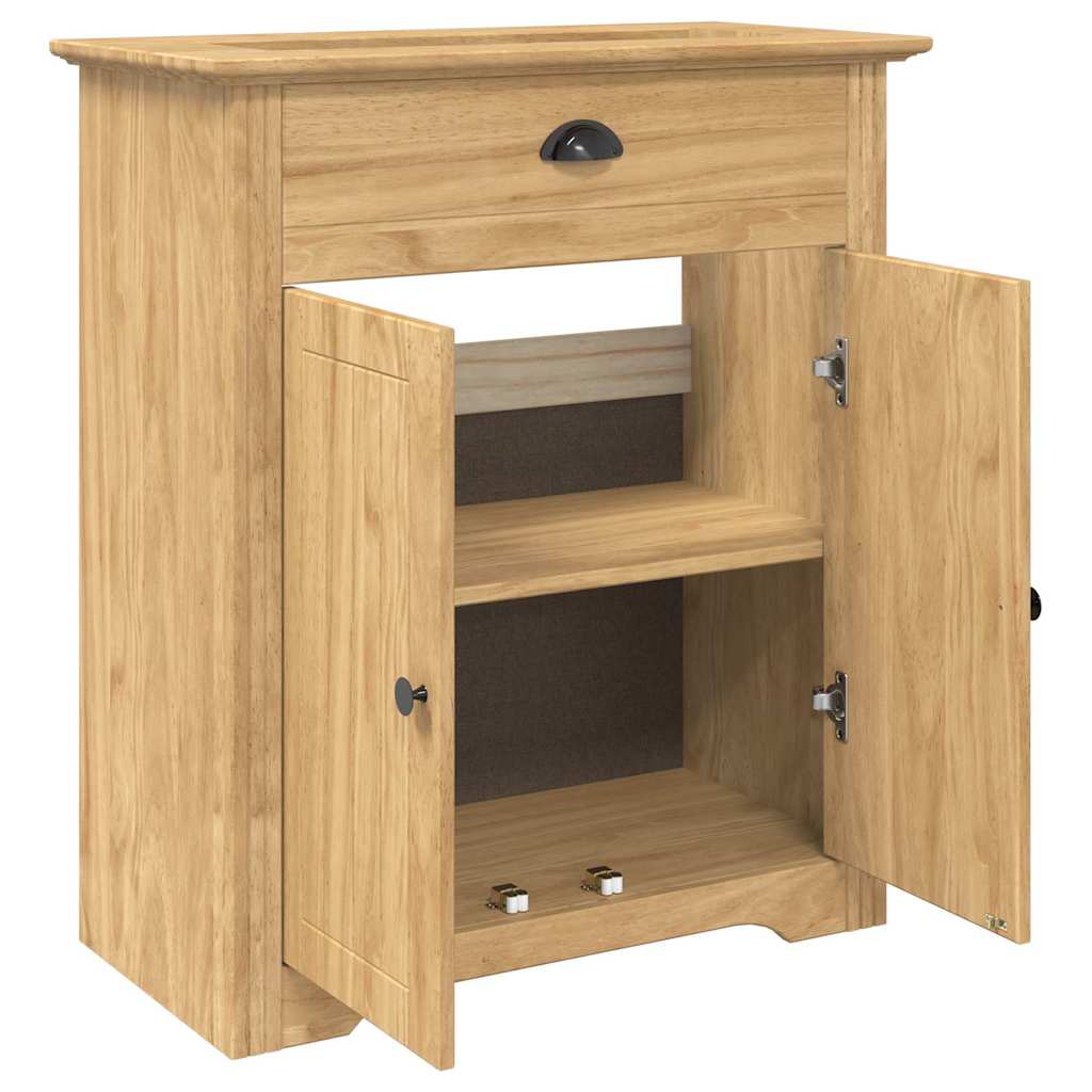 Baderomsskap BODO Honning brun 70 x 35 x 80 cm Konstruert tre