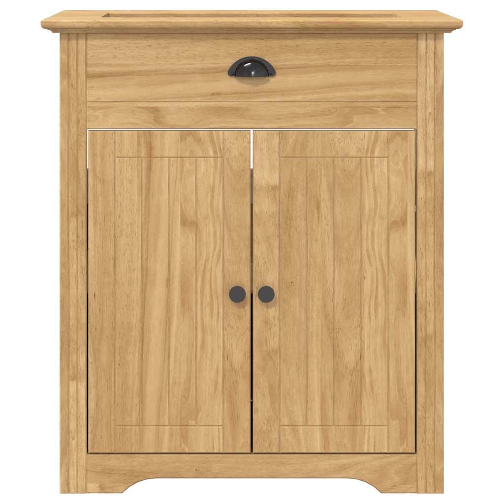 Baderomsskap BODO Honning brun 70 x 35 x 80 cm Konstruert tre