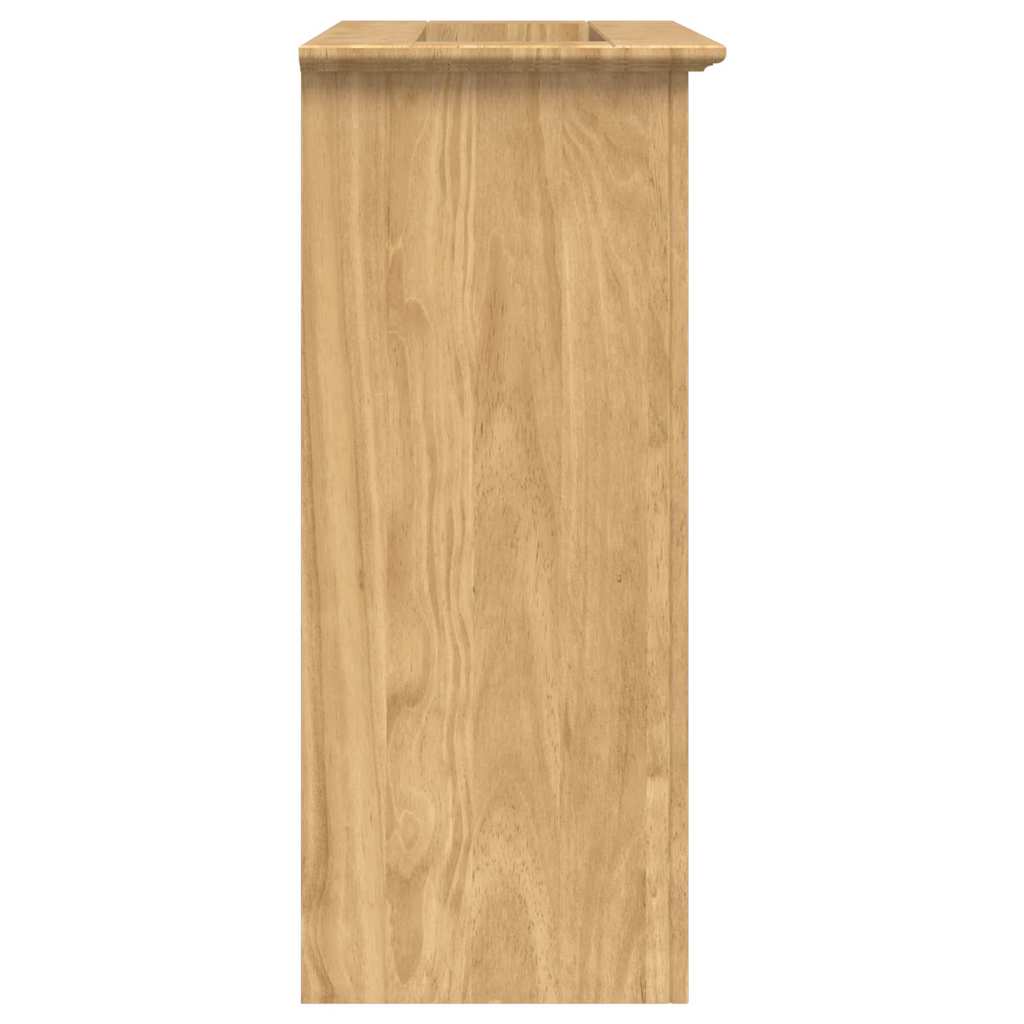 Baderomsskap BODO Honning brun 70 x 35 x 80 cm Konstruert tre