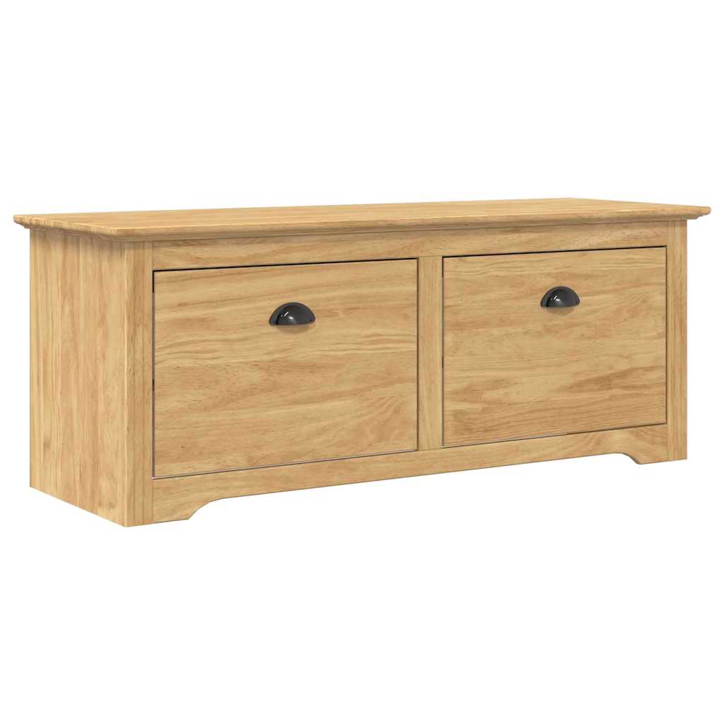 Gangbenk BODO Honning brun 118 x 40 x 50 cm Konstruert tre
