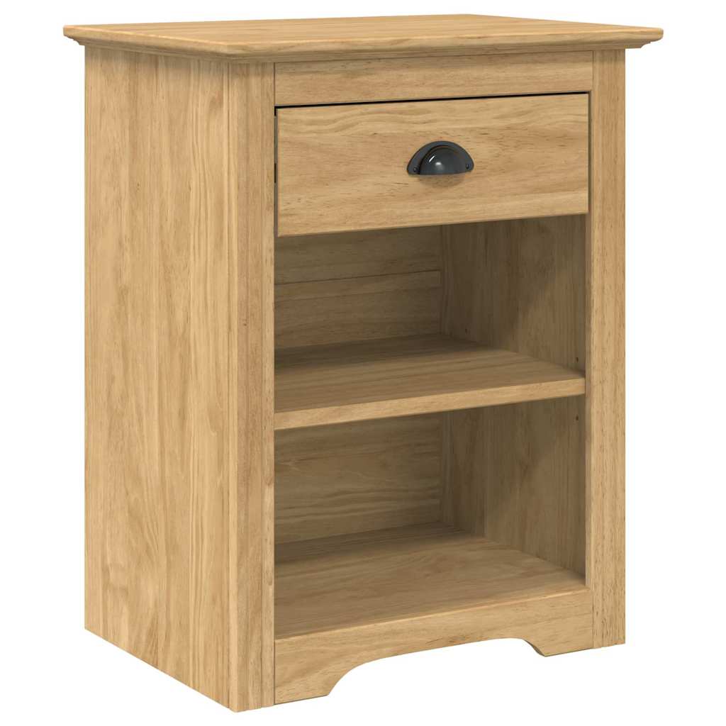Nattbordskap BODO Honning brun 53 x 38,5 x 67 cm Konstruert tre