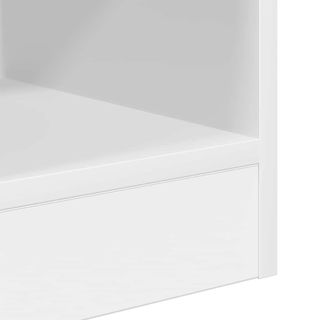 Avlastningsbord 2 pcs Hvit 30,5 x 30 x 45 cm Konstruert tre