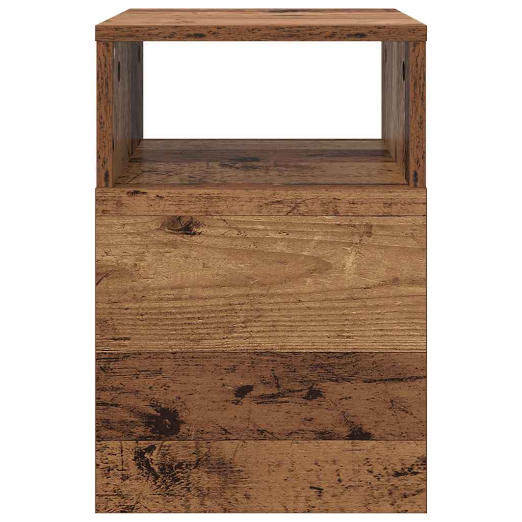 Avlastningsbord Gammelt tre 30,5 x 30 x 45 cm Konstruert tre