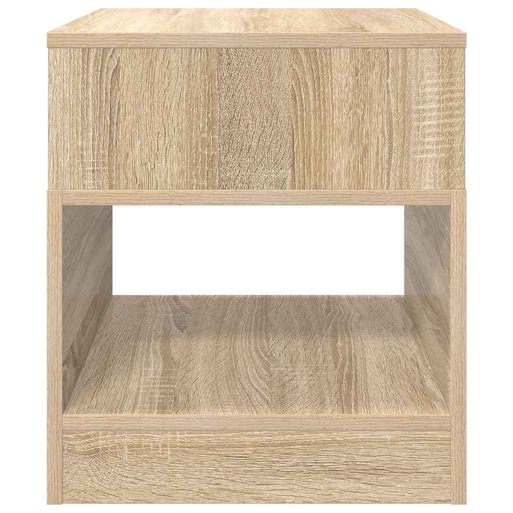Avlastningsbord Sonoma eik 40,5 x 40 x 45 cm Konstruert tre
