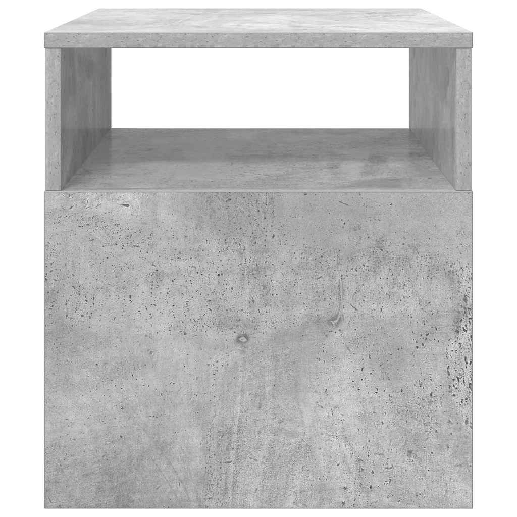 Avlastningsbord Betonggrå 40,5 x 40 x 45 cm Konstruert tre