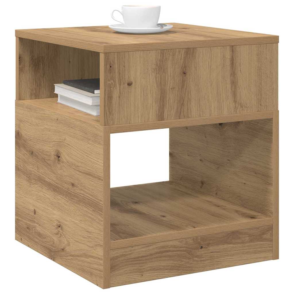 Avlastningsbord Artisan Eik 40,5 x 40 x 45 cm Konstruert tre