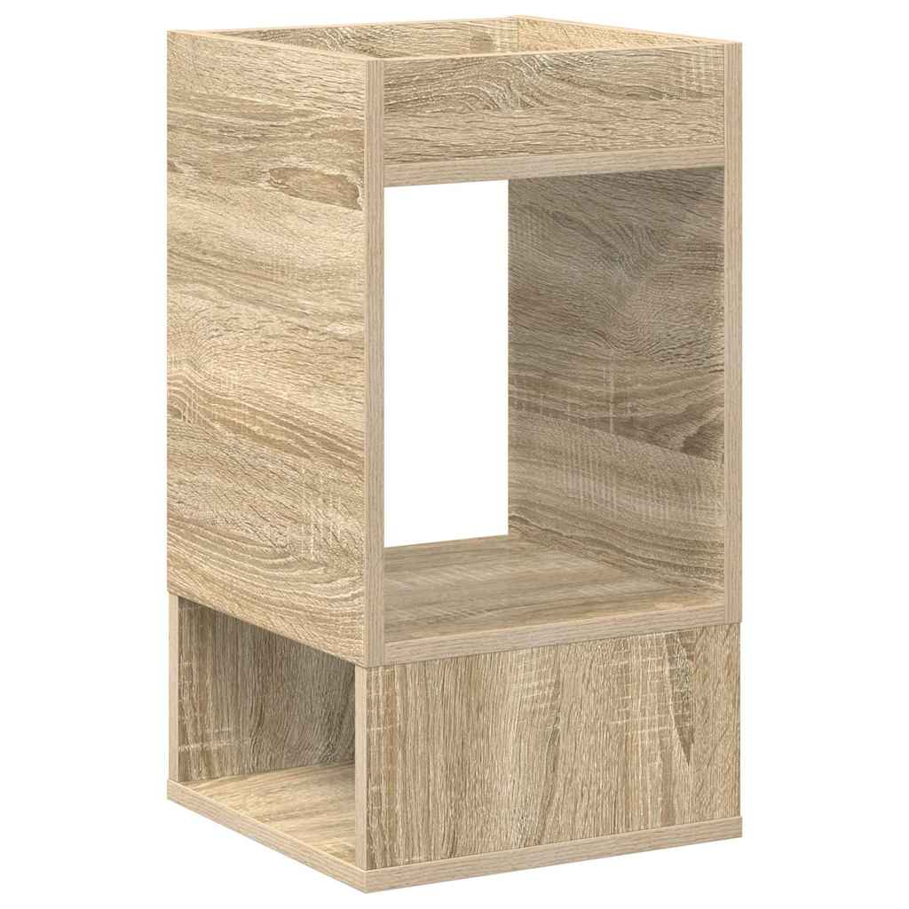 Avlastningsbord 2 pcs Sonoma eik 30 x 30 x 56 cm Konstruert tre