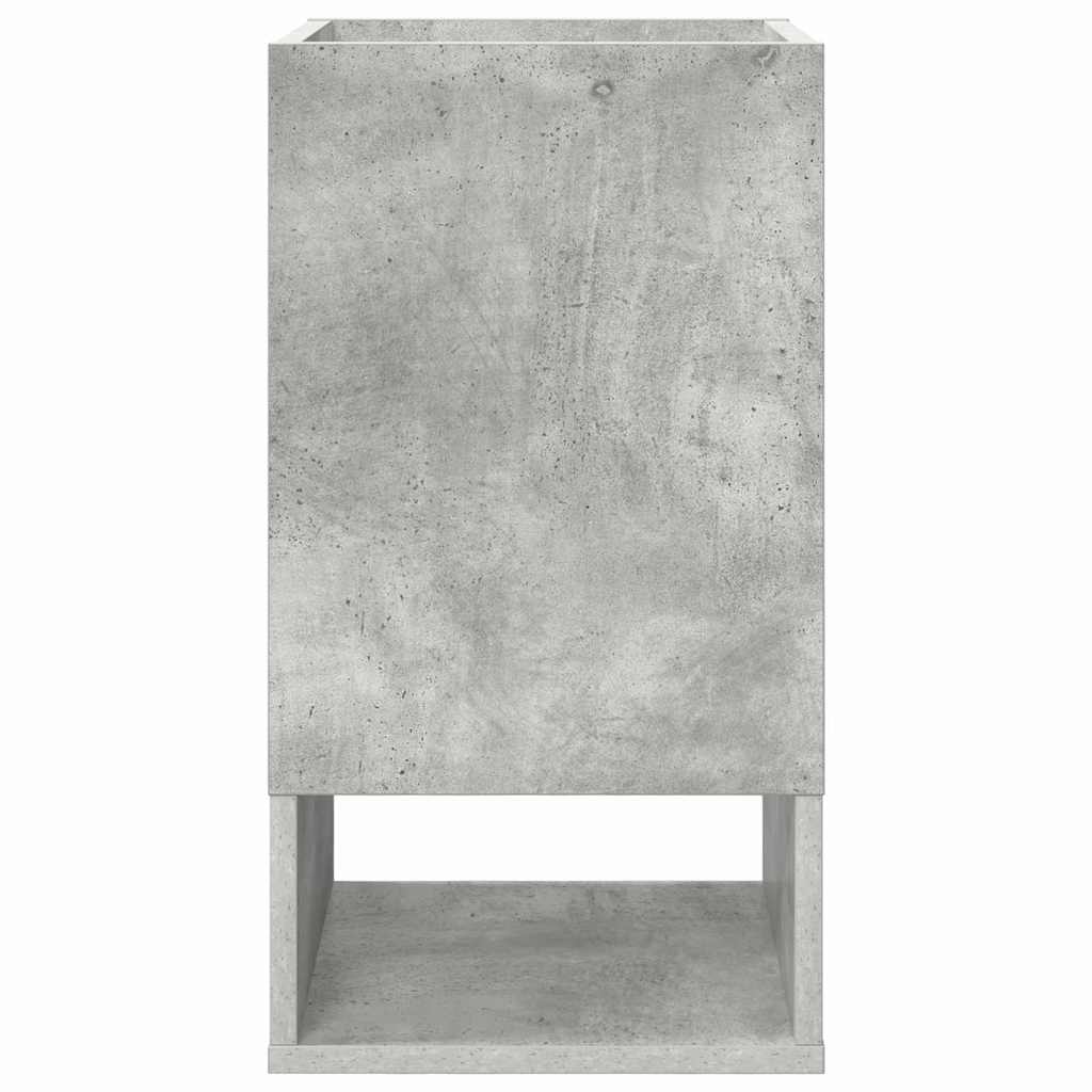 Avlastningsbord Betonggrå 30 x 30 x 56 cm Konstruert tre