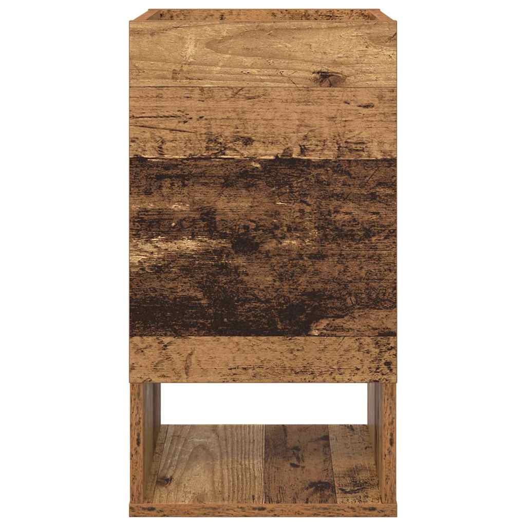 Avlastningsbord 2 pcs Gammelt tre 30 x 30 x 56 cm