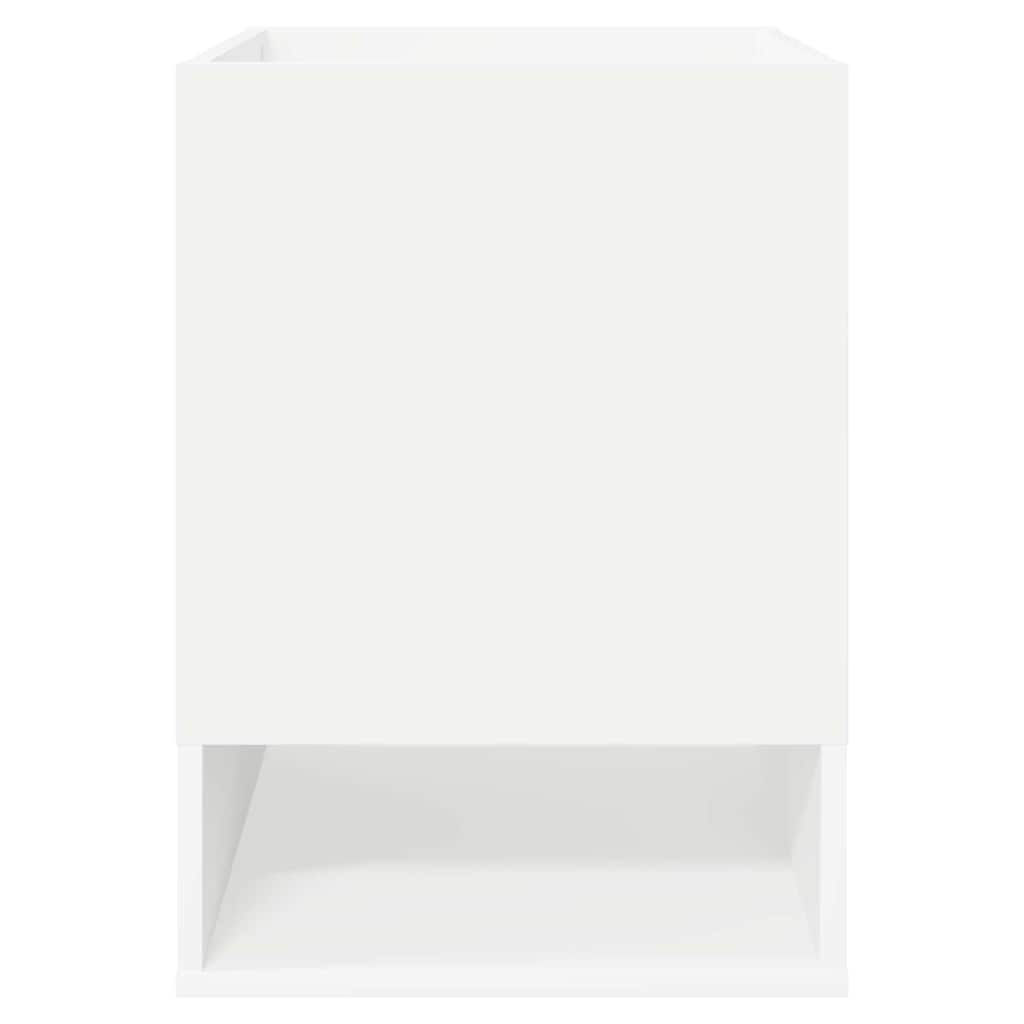 Avlastningsbord 2 pcs Hvit 40 x 40 x 56 cm Konstruert tre