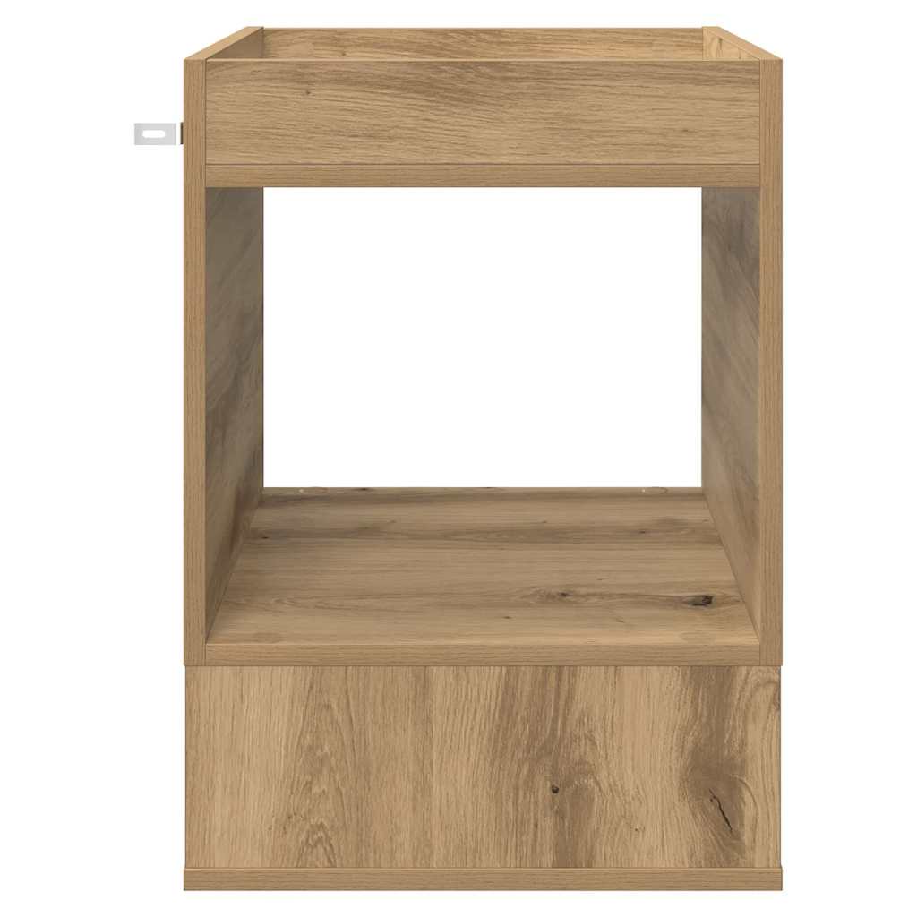 Avlastningsbord Artisan Eik 40 x 40 x 56 cm Konstruert tre