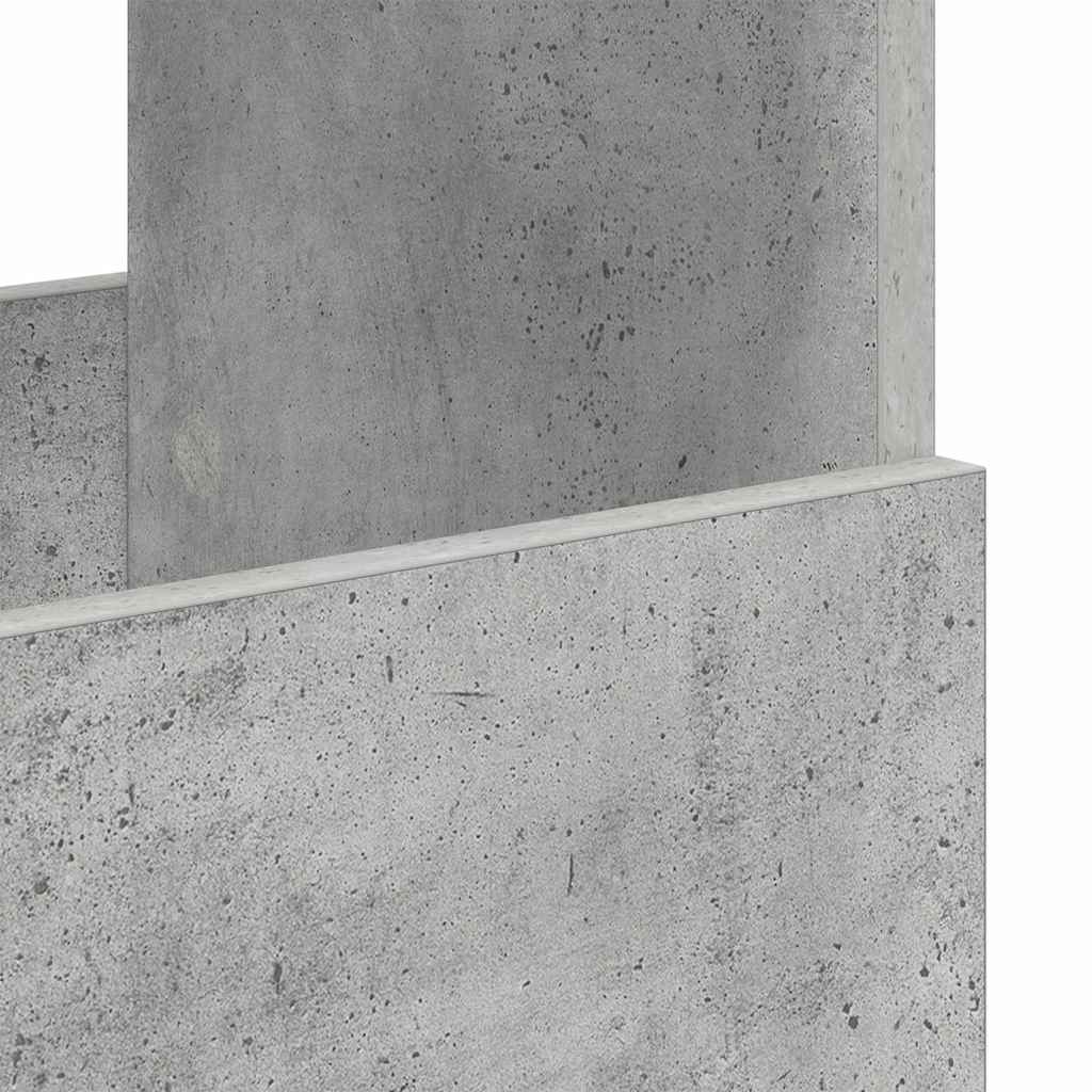 Magasinreol Betonggrå 102 x 30 x 45 cm