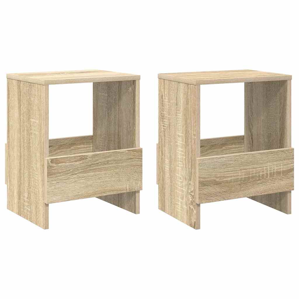 Magasinreol 2 pcs Sonoma eik 35 x 30 x 45 cm