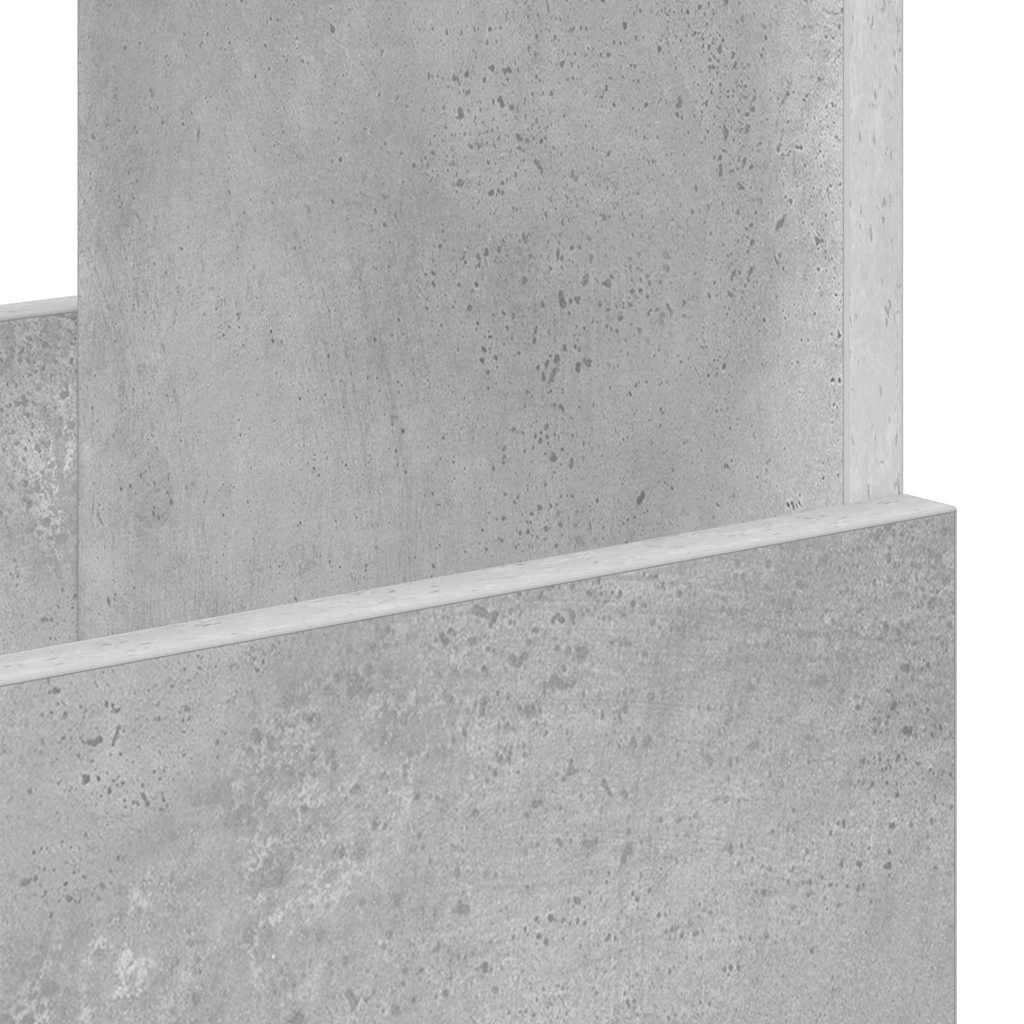 Magasinreol 2 pcs Betonggrå 35 x 30 x 45 cm