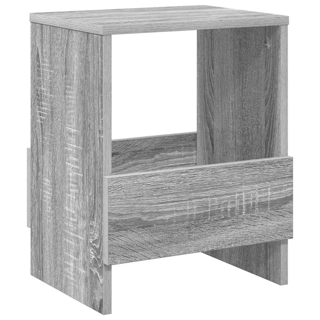 Magasinreol 2 pcs Grå Sonoma 35 x 30 x 45 cm