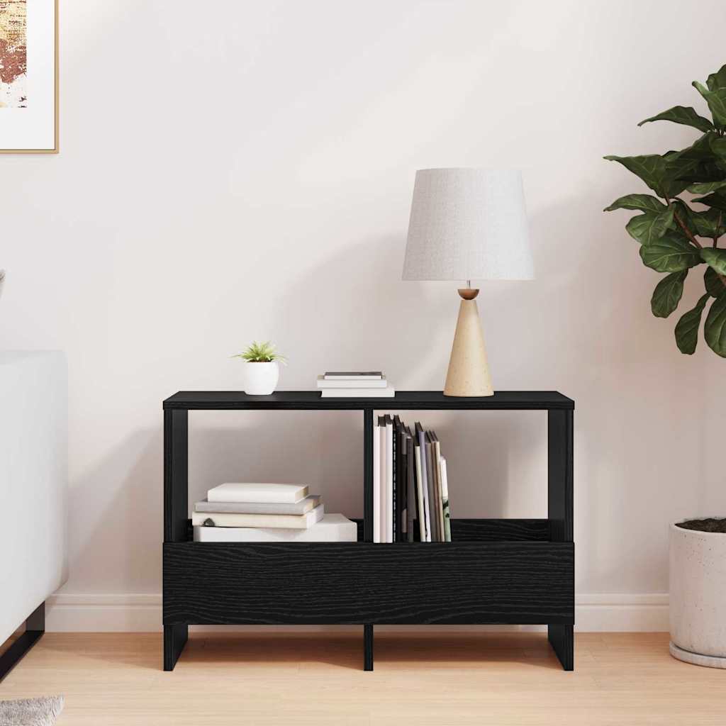 Magasinreol Svart Eik 68,5 x 30 x 45 cm