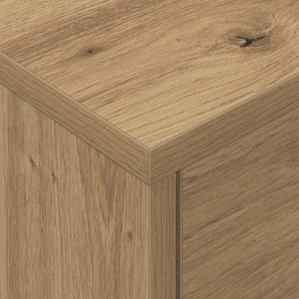 Nattbord 2 stk. Artisan Eik 40,5 x 40 x 48 cm Konstruert tre