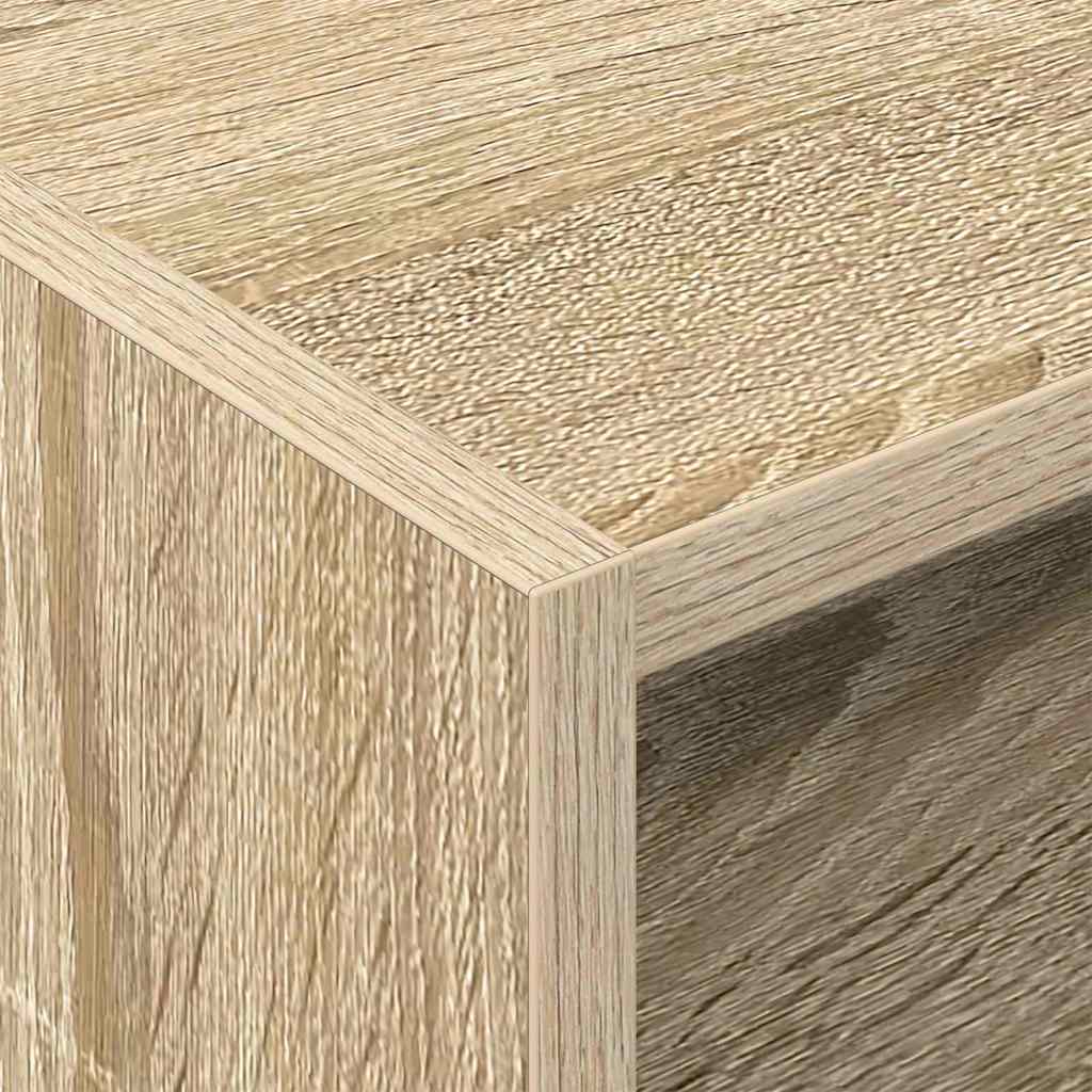 Plateskap Sonoma eik 78,5 x 35 x 45 cm Konstruert tre