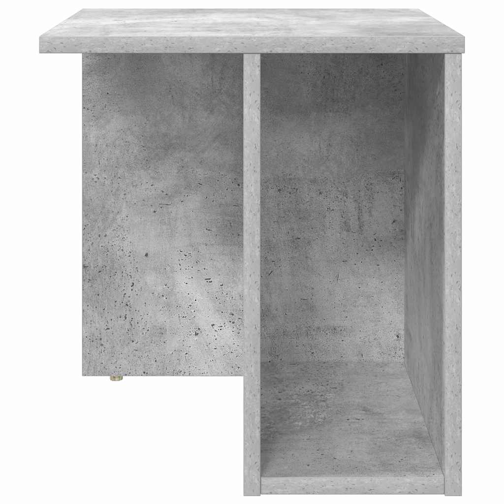 Avlastningsbord Betonggrå 37 x 32 x 40 cm Konstruert tre