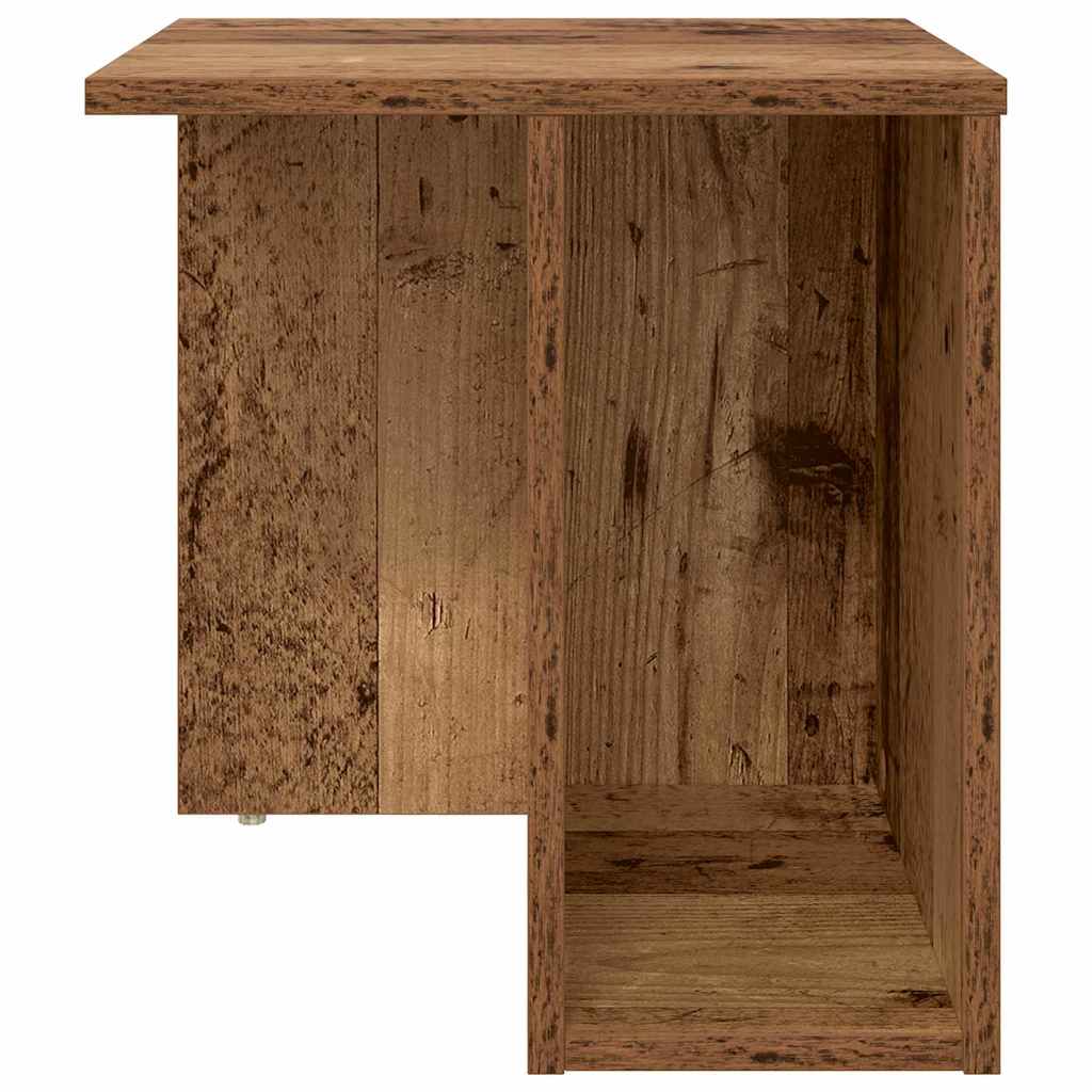 Avlastningsbord Gammelt tre 37 x 32 x 40 cm Konstruert tre