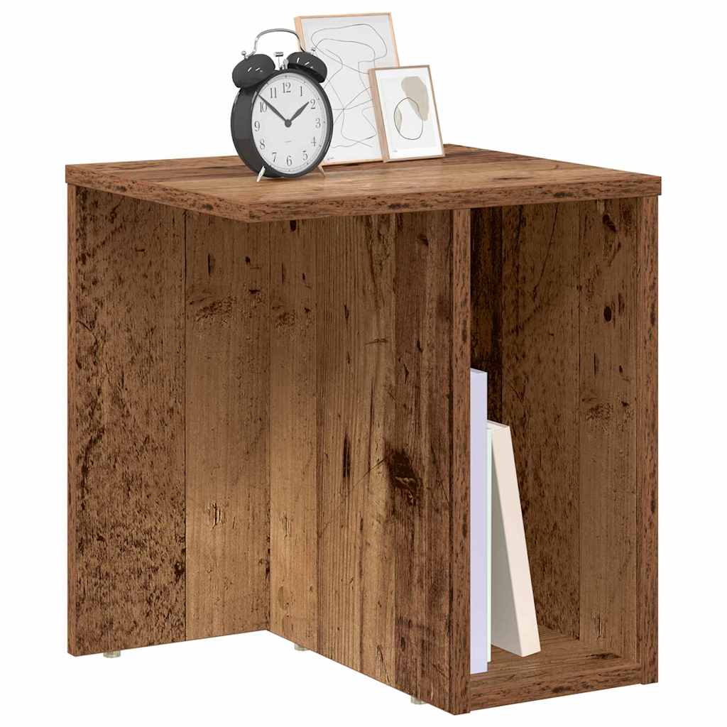 Avlastningsbord 2 pcs Gammelt tre 37 x 32 x 40 cm