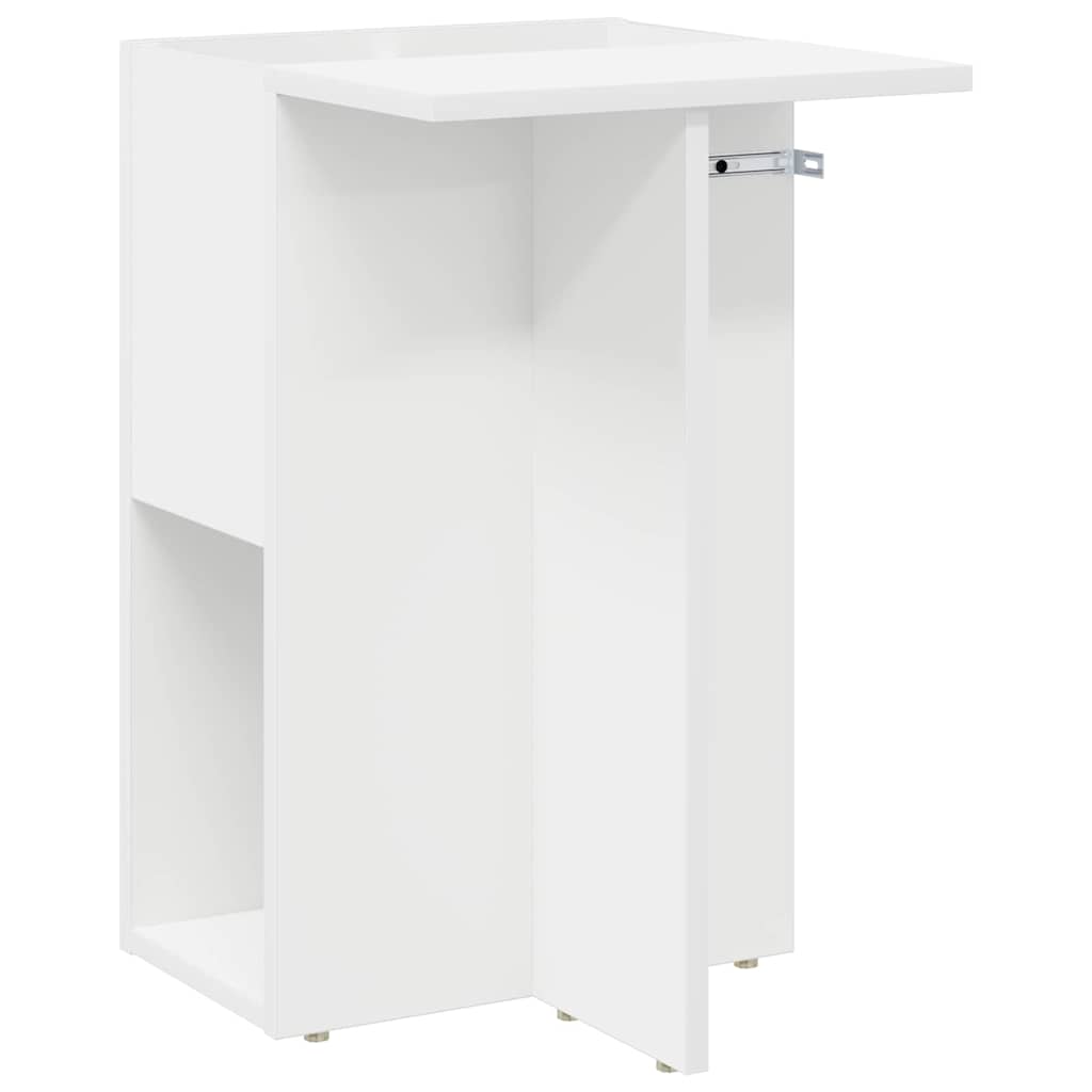 Avlastningsbord Hvit 35 x 40 x 55 cm Konstruert tre
