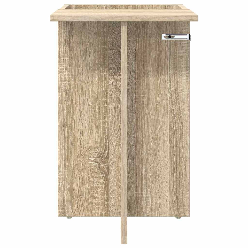Avlastningsbord Sonoma eik 35 x 40 x 55 cm Konstruert tre