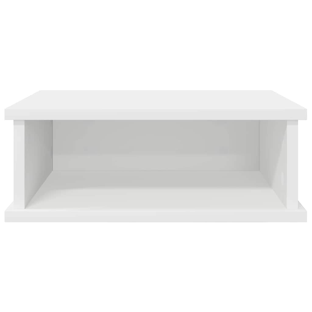Nattbord 2 pcs Hvit 40 x 31 x 15 cm Konstruert tre