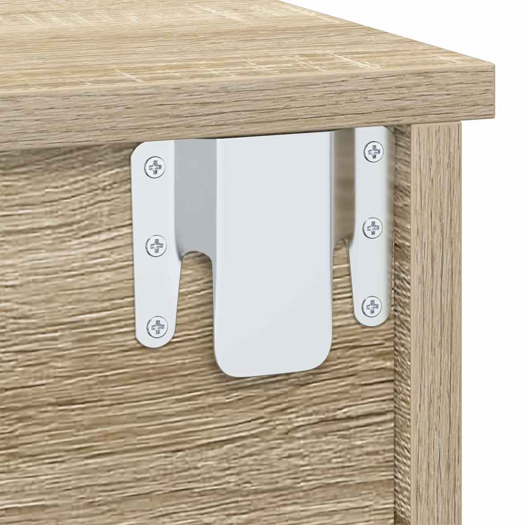 Nattbord Sonoma eik 40 x 31 x 15 cm Konstruert tre