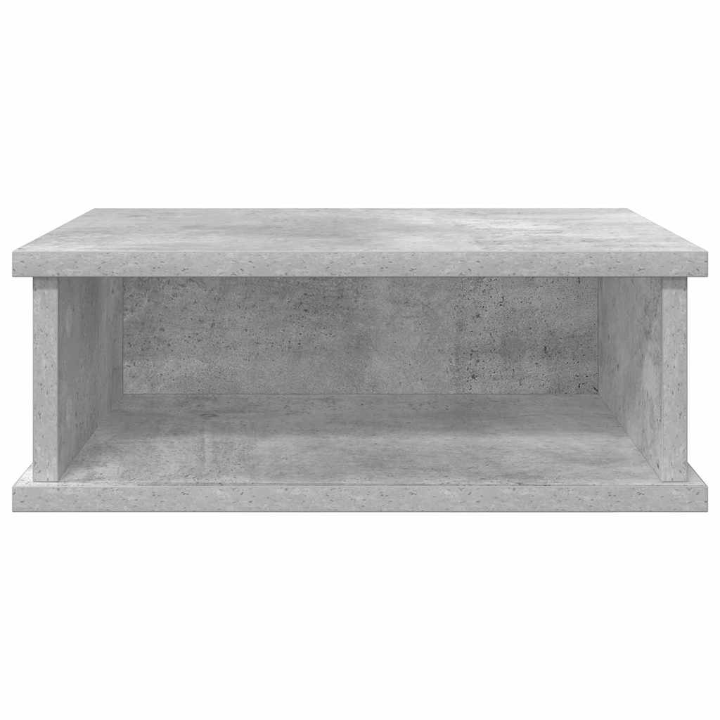 Nattbord Betonggrå 40 x 31 x 15 cm Konstruert tre