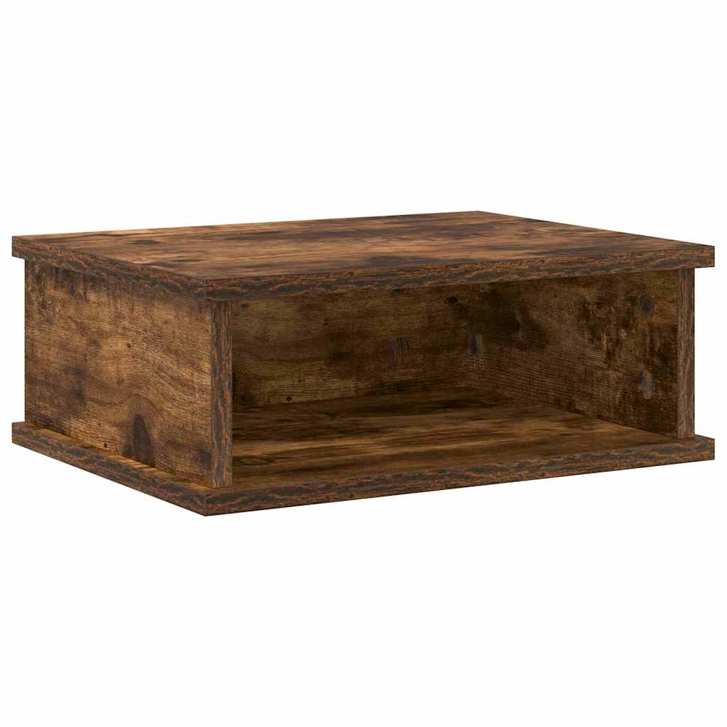 Nattbord Røkt eik 40 x 31 x 15 cm Konstruert tre