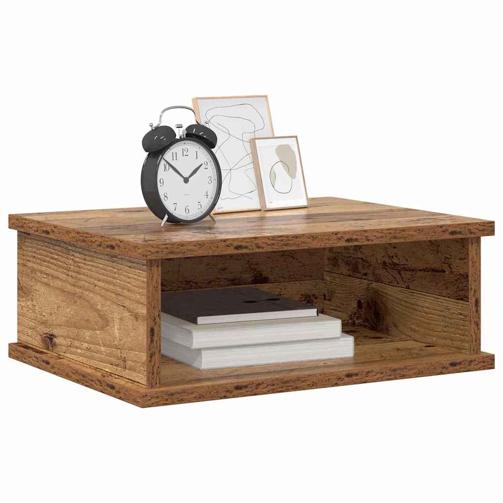 Nattbord Gammelt tre 40 x 31 x 15 cm Konstruert tre