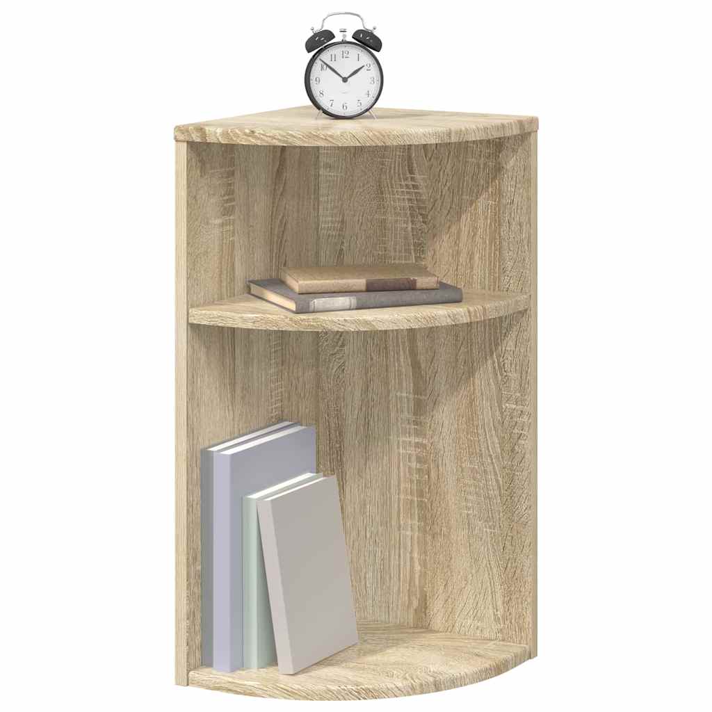 Avlastningsbord Sonoma eik 29,6 x 29,6 x 60 cm Konstruert tre