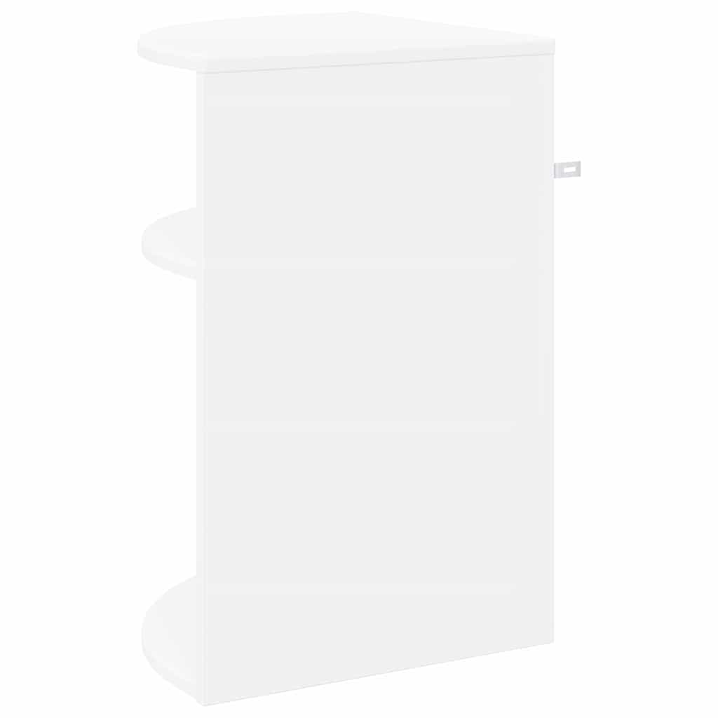 Avlastningsbord Hvit 39,7 x 39,7 x 60 cm Konstruert tre