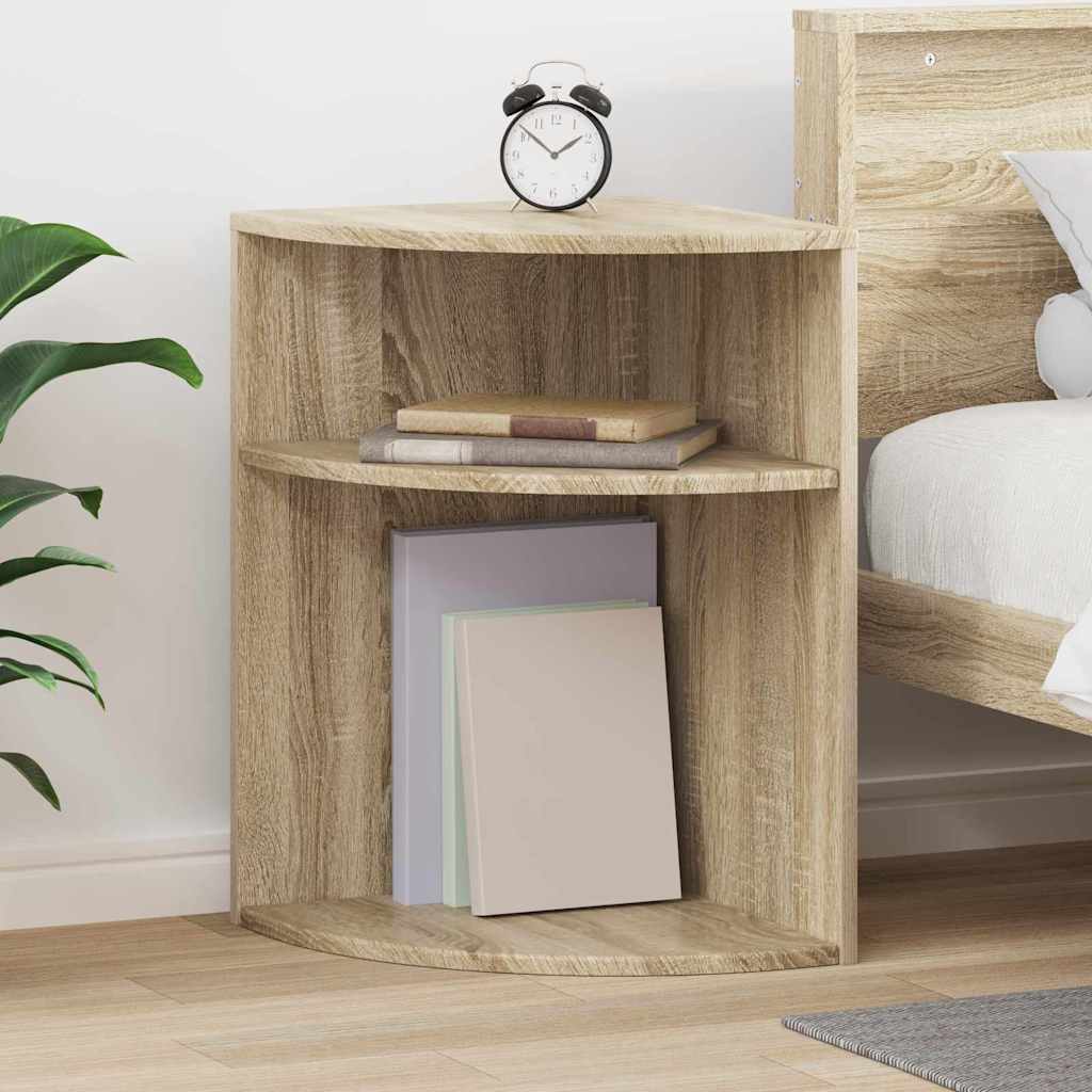 Avlastningsbord Sonoma eik 39,7 x 39,7 x 60 cm Konstruert tre