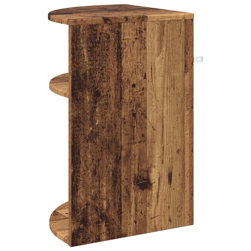 Avlastningsbord Gammelt tre 39,7 x 39,7 x 60 cm Konstruert tre