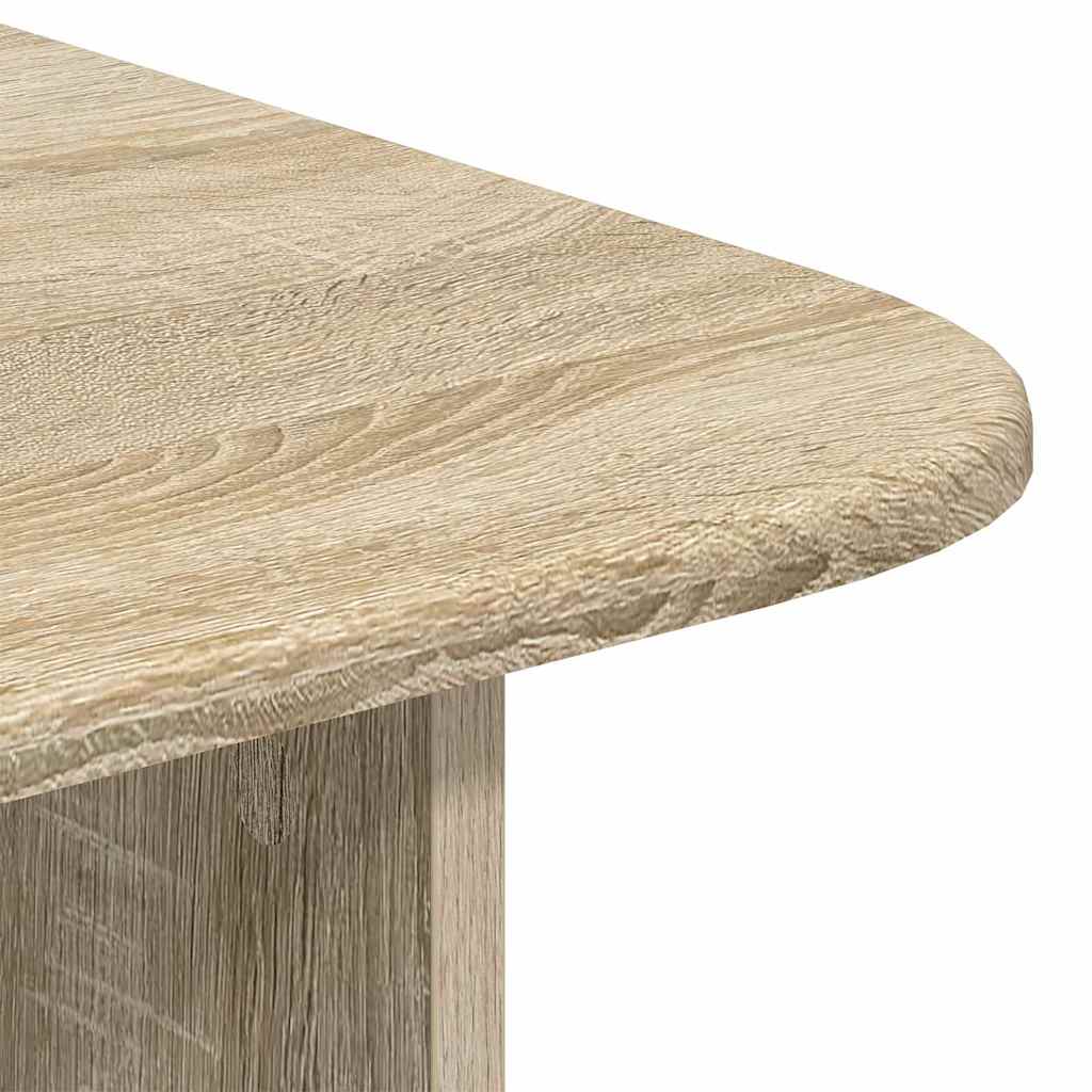 Kaffebord Sonoma eik 93 x 53 x 33 cm Konstruert tre