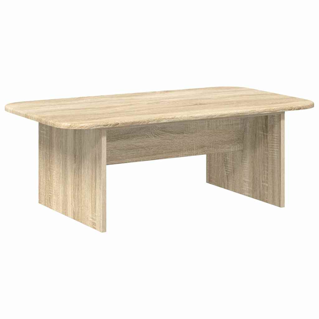 Kaffebord Sonoma eik 93 x 53 x 33 cm Konstruert tre