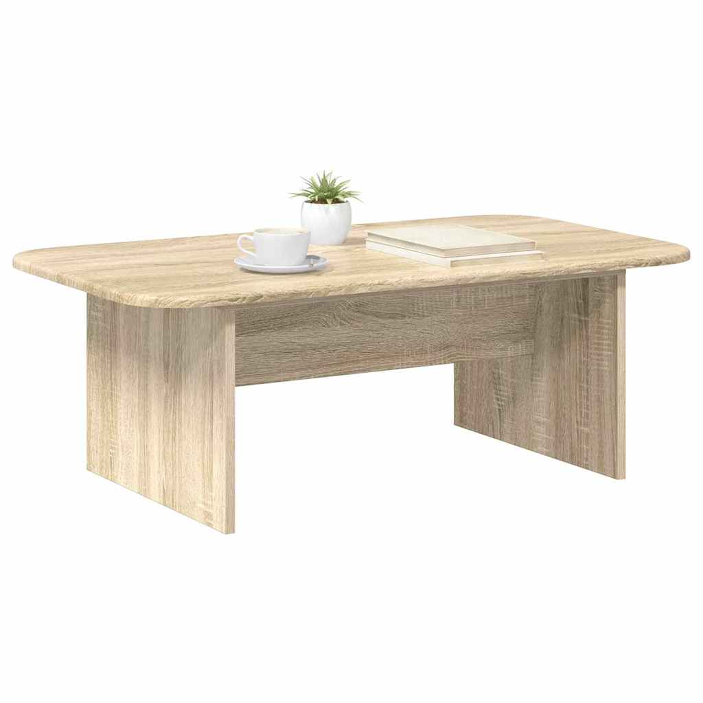 Kaffebord Sonoma eik 93 x 53 x 33 cm Konstruert tre