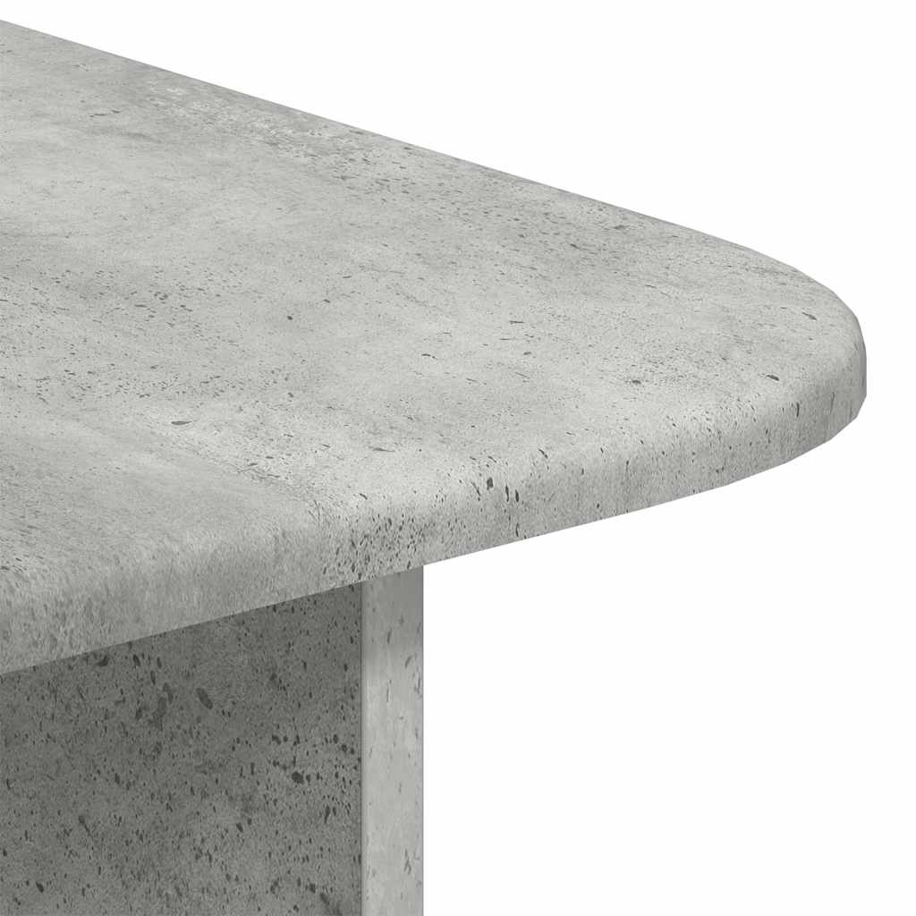 Kaffebord Betonggrå 93 x 53 x 33 cm Konstruert tre