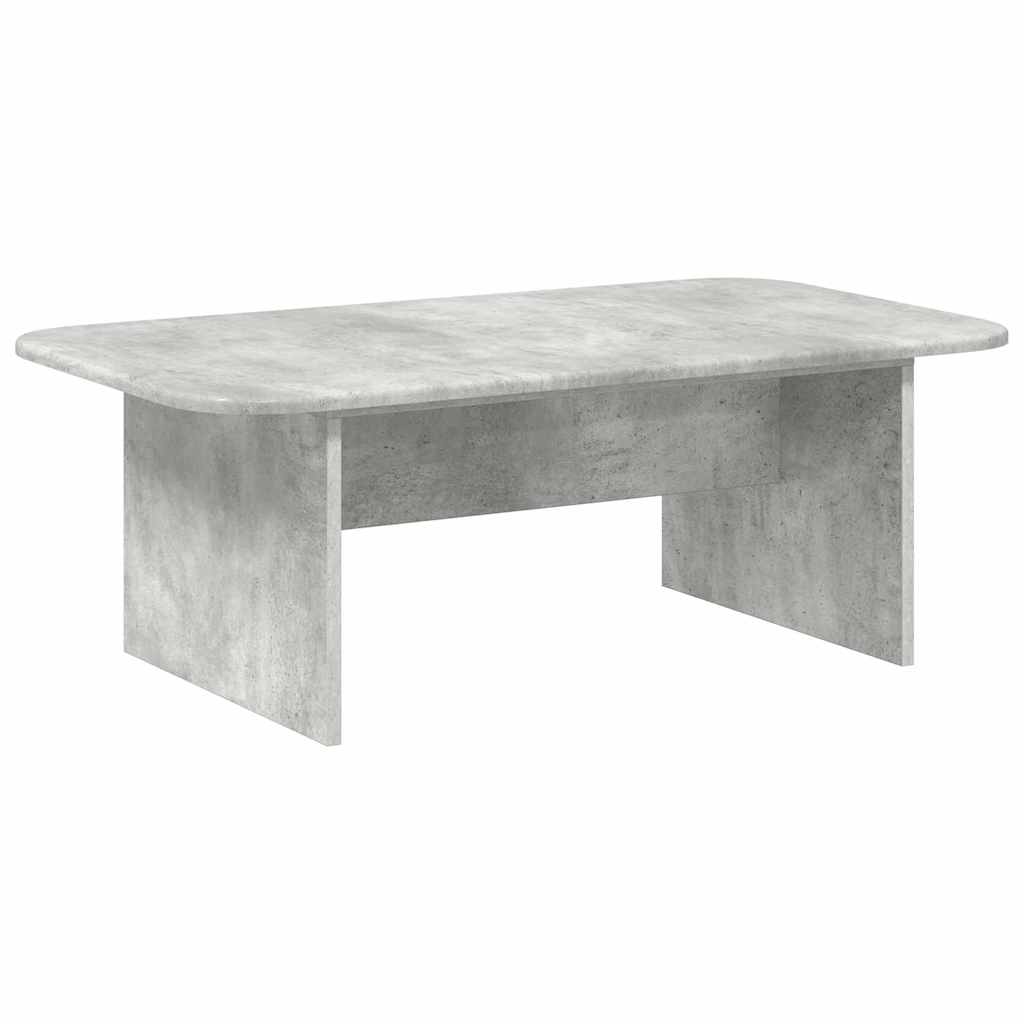 Kaffebord Betonggrå 93 x 53 x 33 cm Konstruert tre